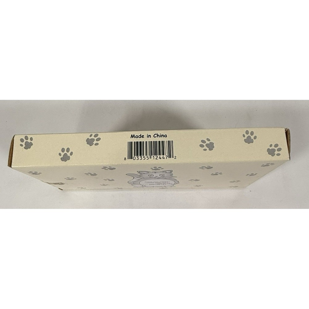 ABC Distributing Cat Collage Photo Frame Pewter Silver 4 Openings Whimsical 8in - Picture 13 of 15